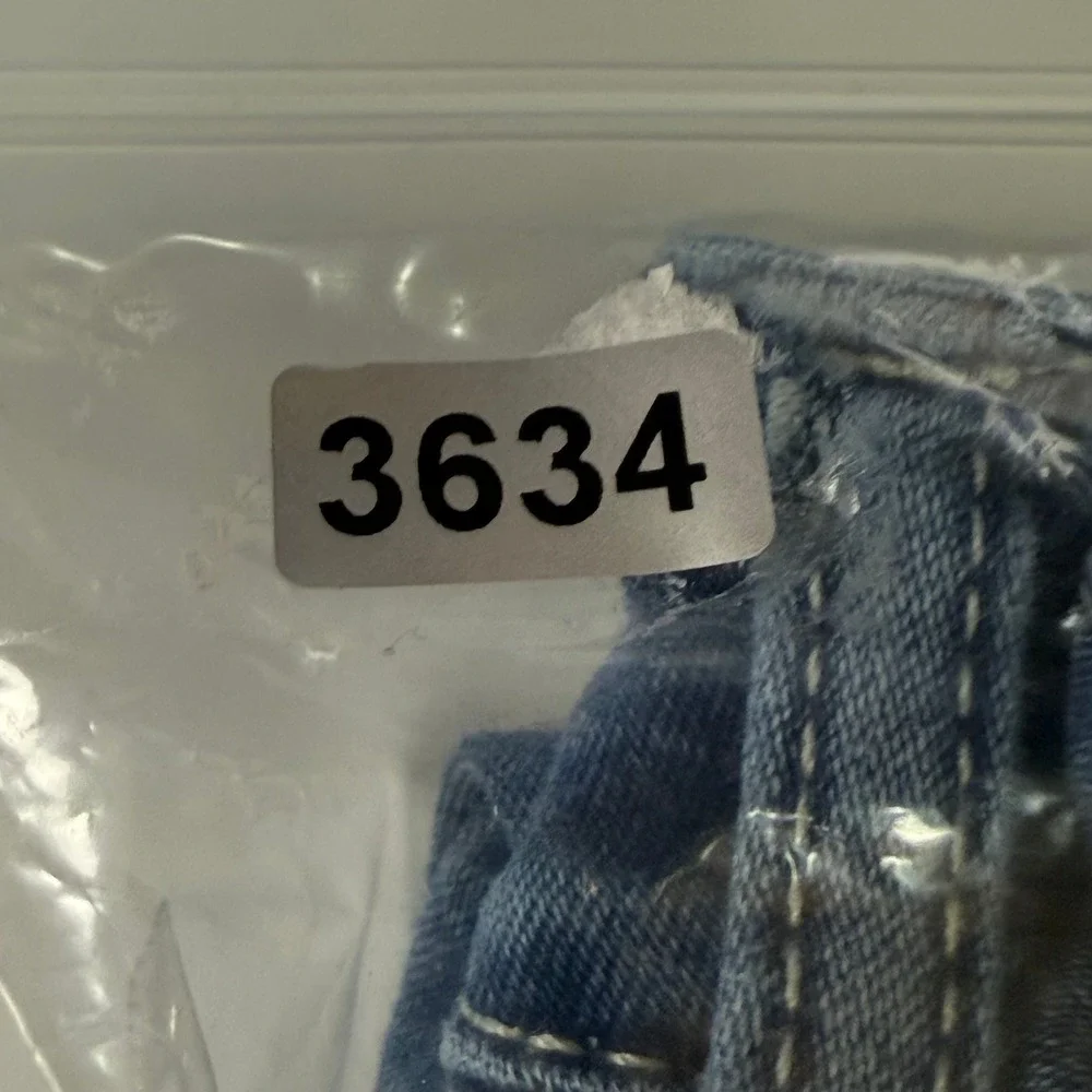 Chicos Jeans 0 Womens 8‎ Blue Platinum Cotton Stretch Denim Slim Fit Pull On